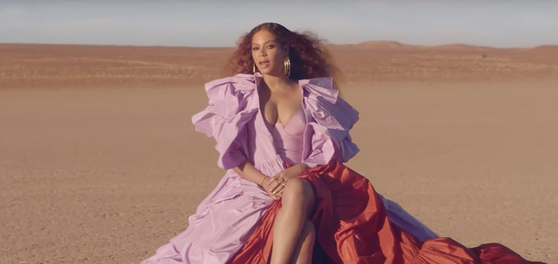 Beyoncé's Hair and Makeup in "Spirit" Music Video