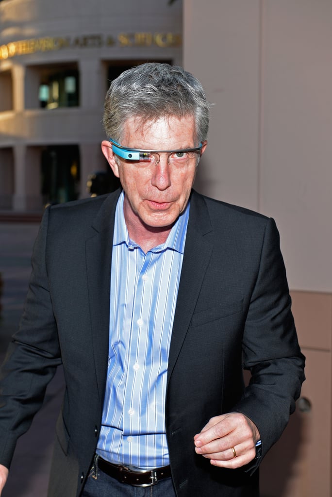 Tom Bergeron | Celebrities Wearing Google Glass | POPSUGAR Tech Photo 10