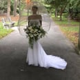 Your Jaw Will Drop When You See This Bride's "Veil"