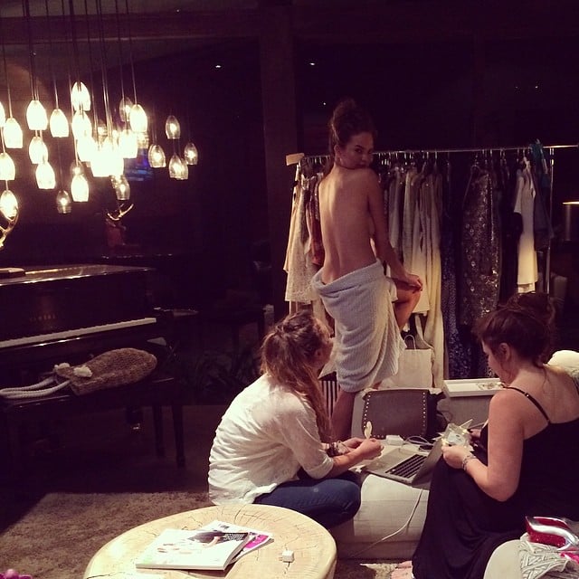 Chrissy Teigen got topless in Thailand.
Source: Instagram user chrissyteigen