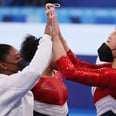 Team USA Battles to Win Olympic Team Silver Medal in Women's Gymnastics, ROC Wins Gold