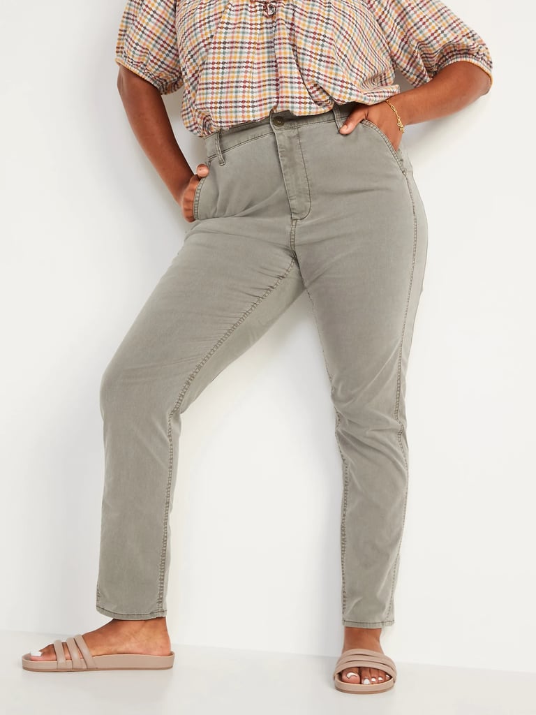 Switch Out the Jeans: High-Waisted O.G. Straight Chino Pants