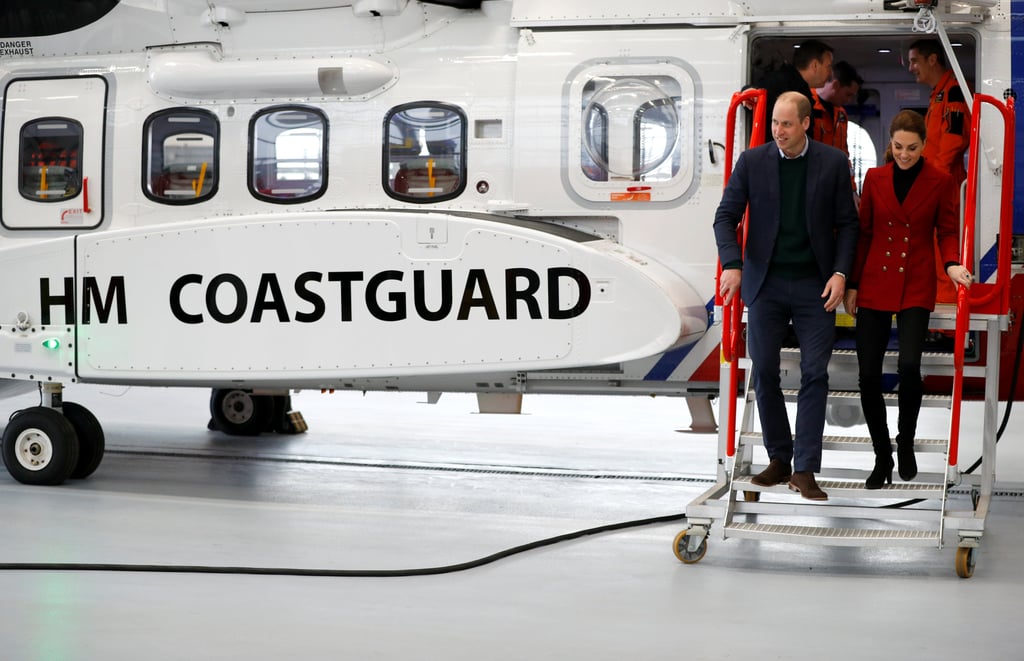 Kate Middleton and Prince William in North Wales May 2019