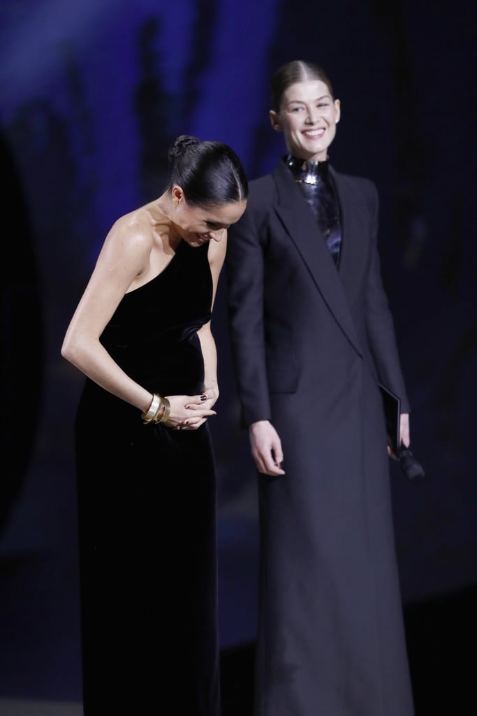 Meghan Markle at the 2018 Fashion Awards