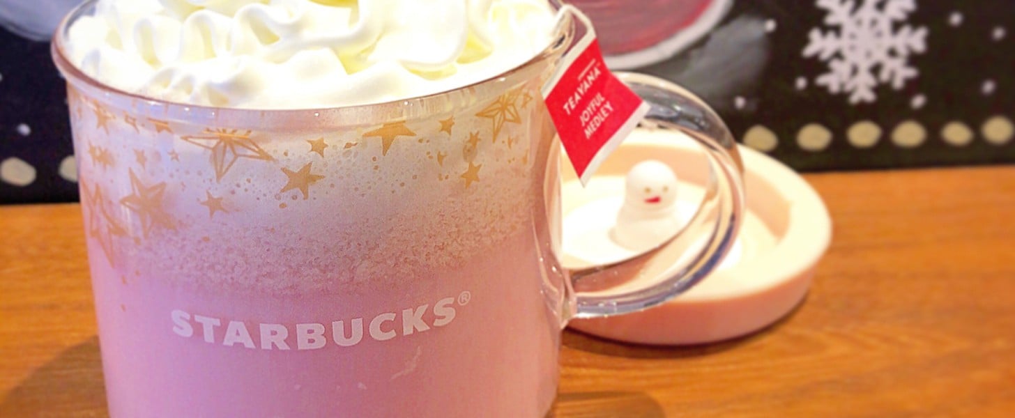 Starbucks Japan Pink Medley Tea Latte Popsugar Food