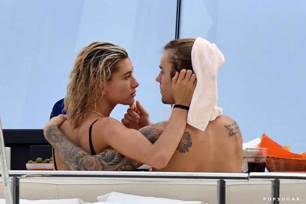 Justin Bieber and Hailey Baldwin PDA in Italy September 2018