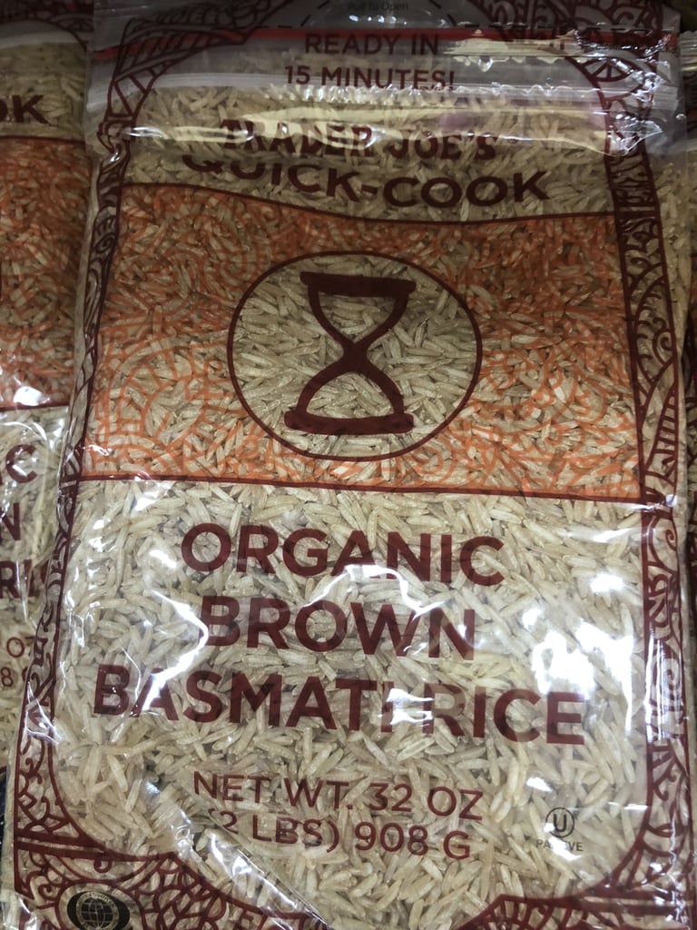 Organic Brown Basmati Rice Trader Joe's Pantry Staples POPSUGAR