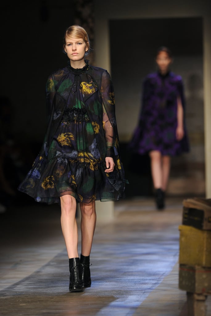 The Erdem look debuted on the runway at the Fall 2015 show in London