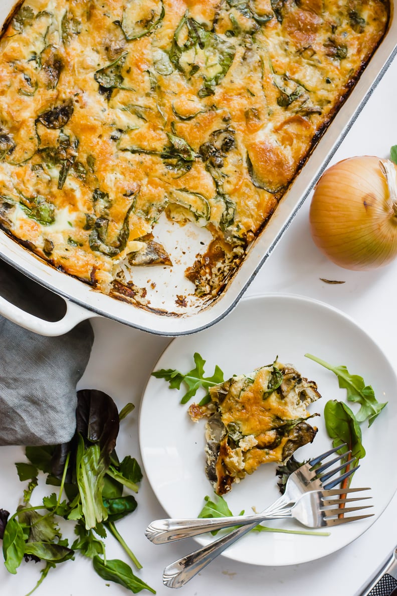 Easy-Bake, Gluten-Free Frittata With Spinach