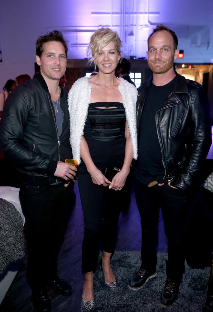 Peter Facinelli, Jenna Elfman, and Ethan Embry posed for a picture.
