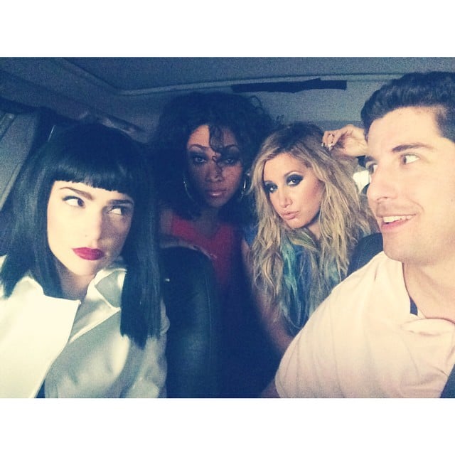 Ashley Tisdale gave followers a sneak peek of her latest project.
Source: Instagram user ashleytisdale