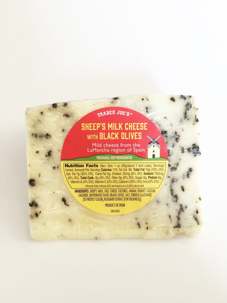 Pass: Sheep's Milk Cheese With Black Olives ($9/pound)