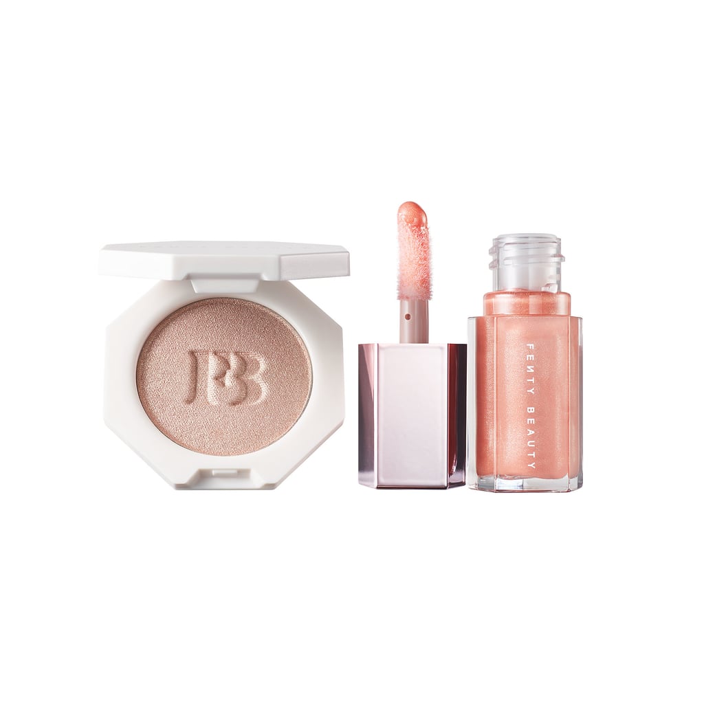 Fenty Beauty by Rihanna Bomb Baby 2 Mini Lip Gloss and Highlighter Set