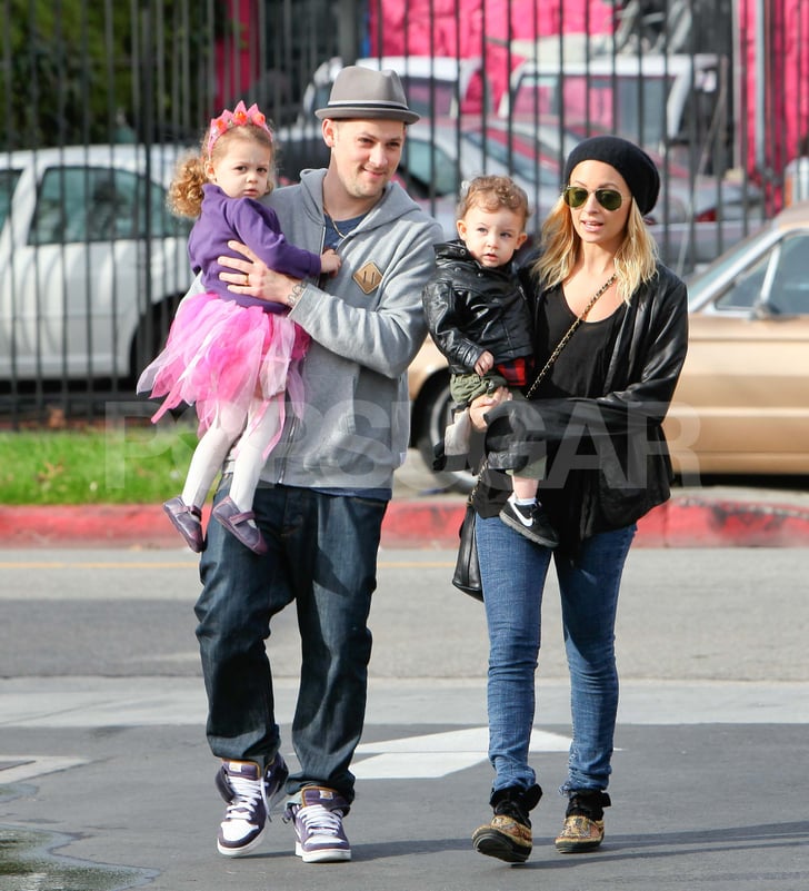 Pictures Of Nicole Richie And Joel Madden With Sparrow And Harlow