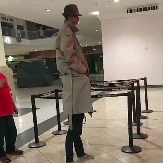 Kids Use Tall Man Trick to Sneak Into Black Panther
