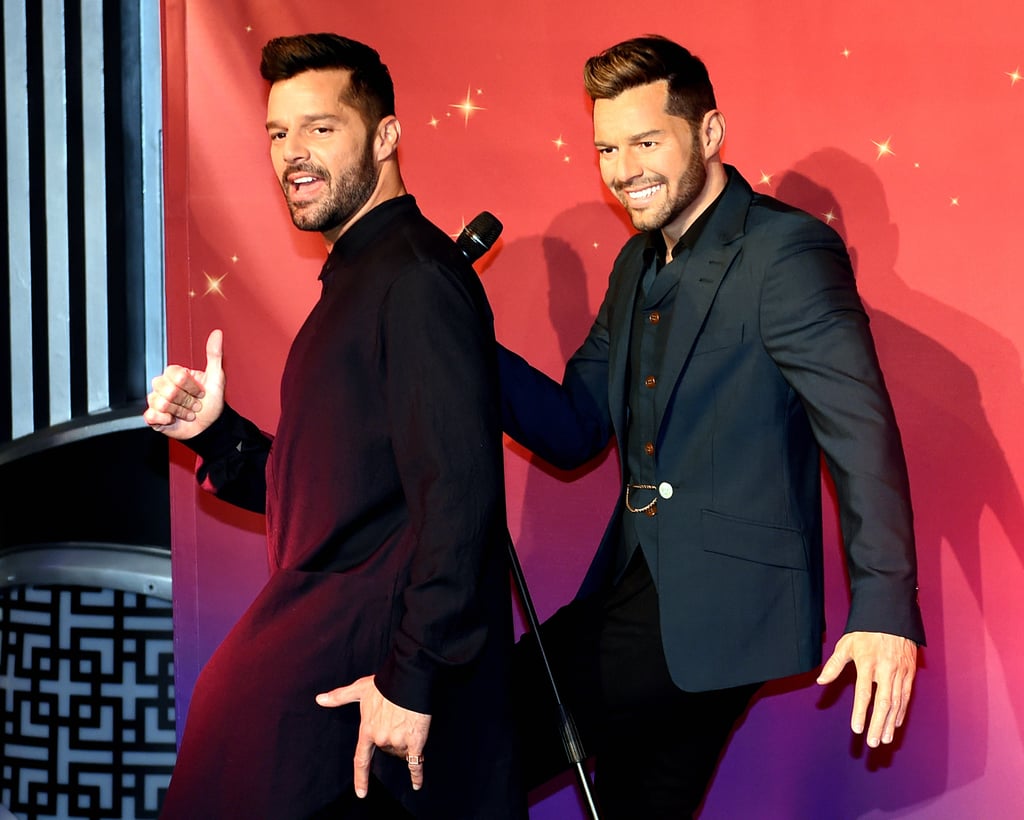 Ricky Martin and his wax figure were livin' la vida loca at Madame Tussauds in Las Vegas on Wednesday.