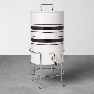 Steel Beverage Dispenser and Wire Stand