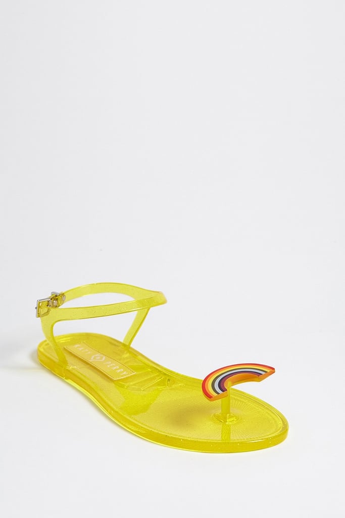 katy perry rainbow sandals
