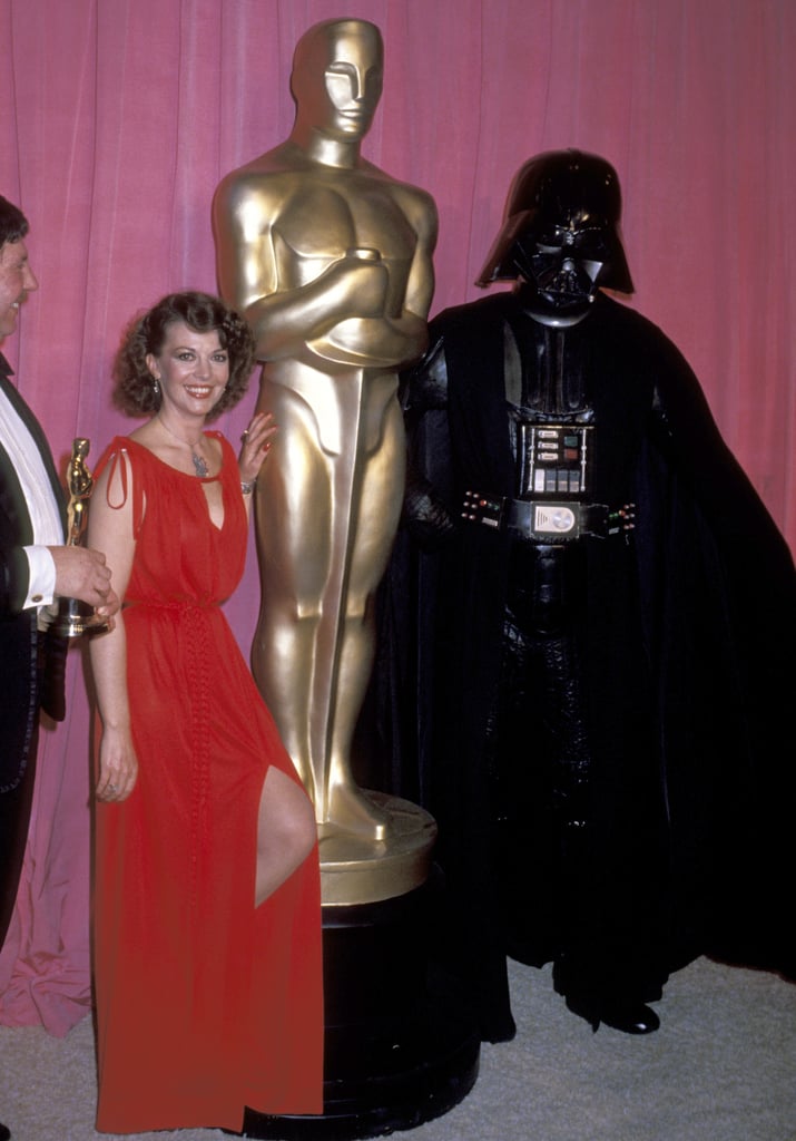 Natalie Wood and Darth Vader, 1978