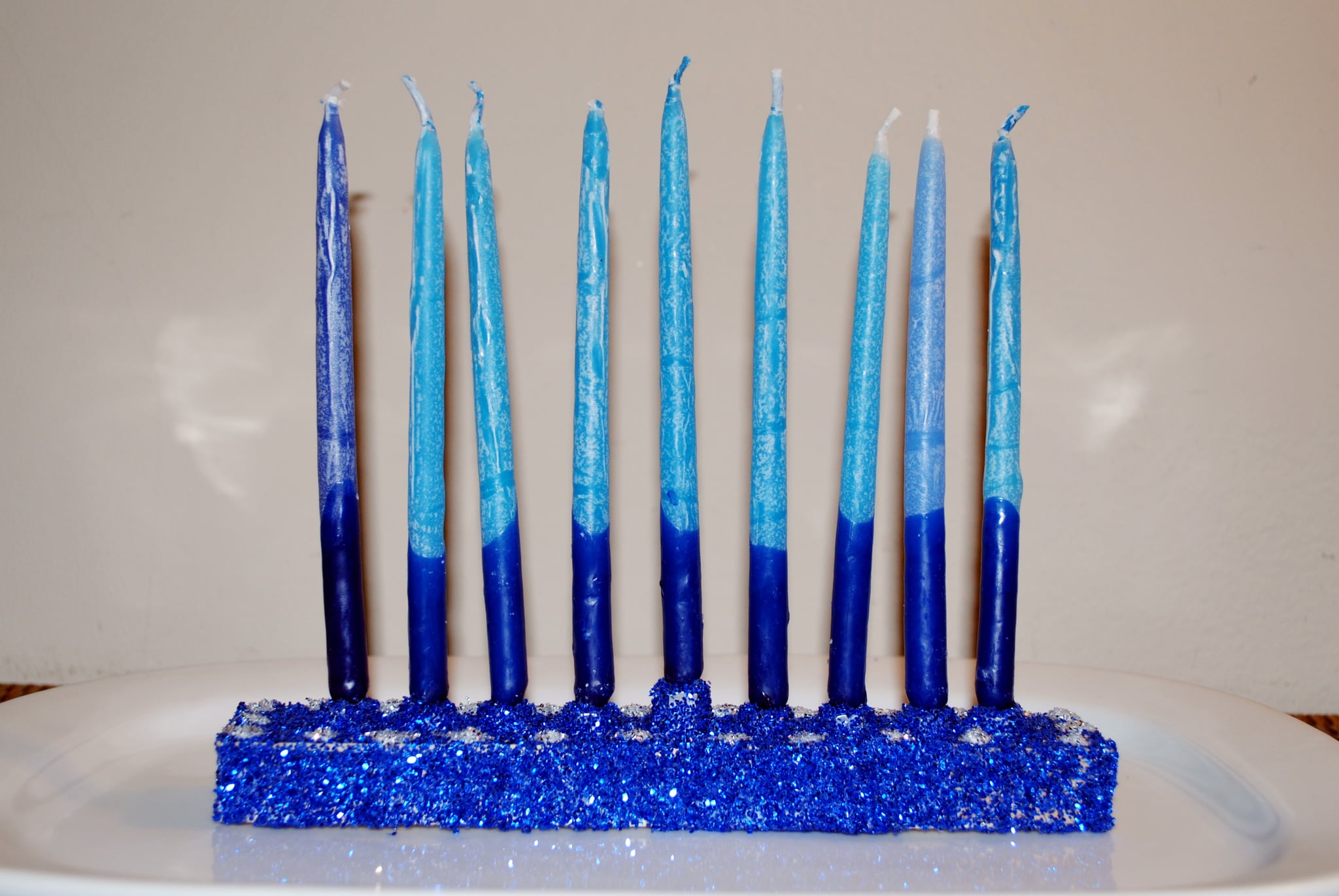 Menorah Craft Project POPSUGAR Moms