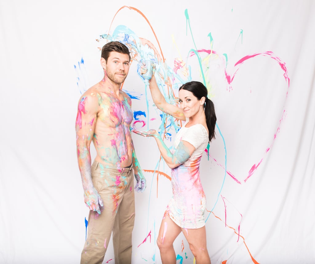 Painting Engagement Photos