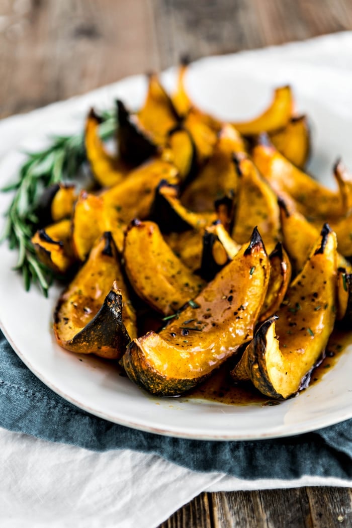 Apple Cider Roasted Squash