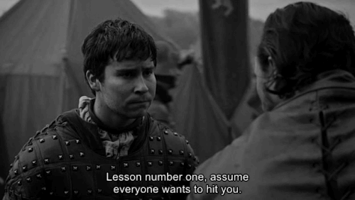 When He Thinks to Teach Podrick an Important Lesson