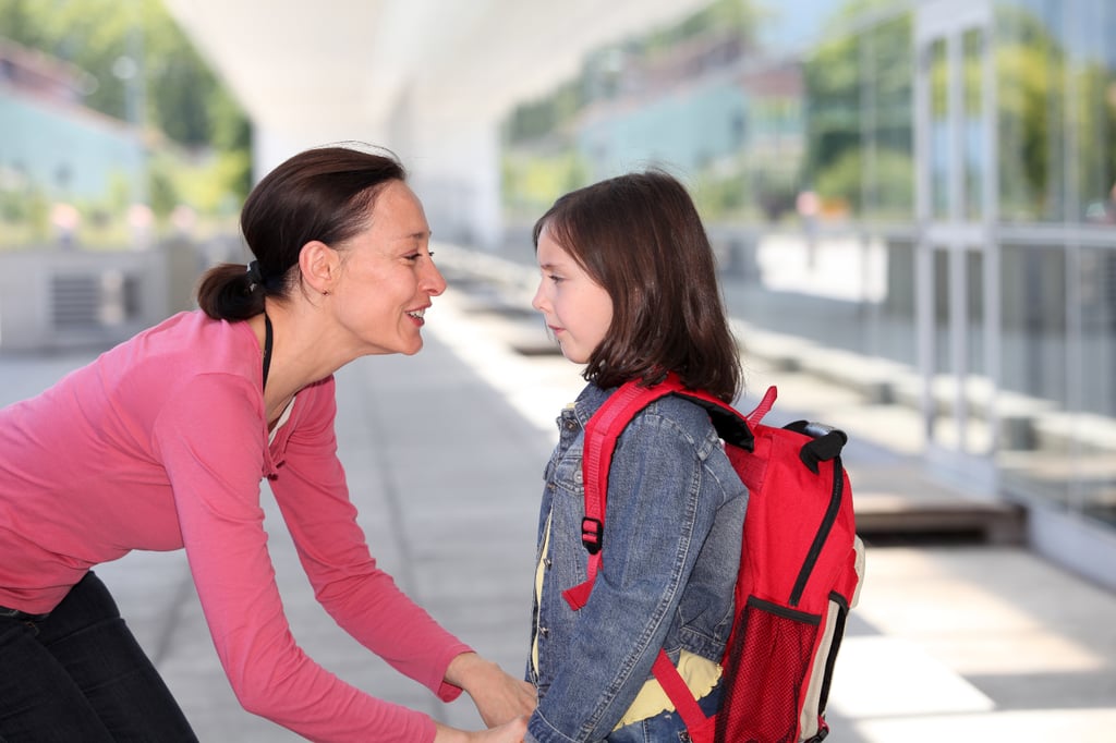 Parents Doing School DropOff POPSUGAR Family