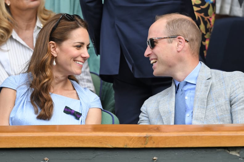 Kate and Will at Wimbledon 2019