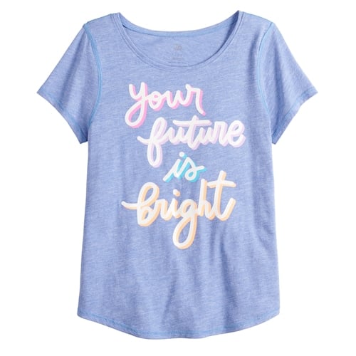 Girls 7-16 SO® Adaptive Graphic Tee