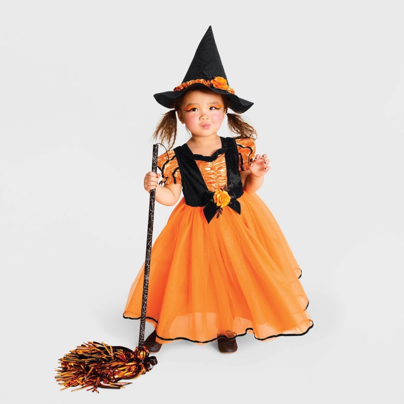 Toddler Girls' Fancy Witch Halloween Costume