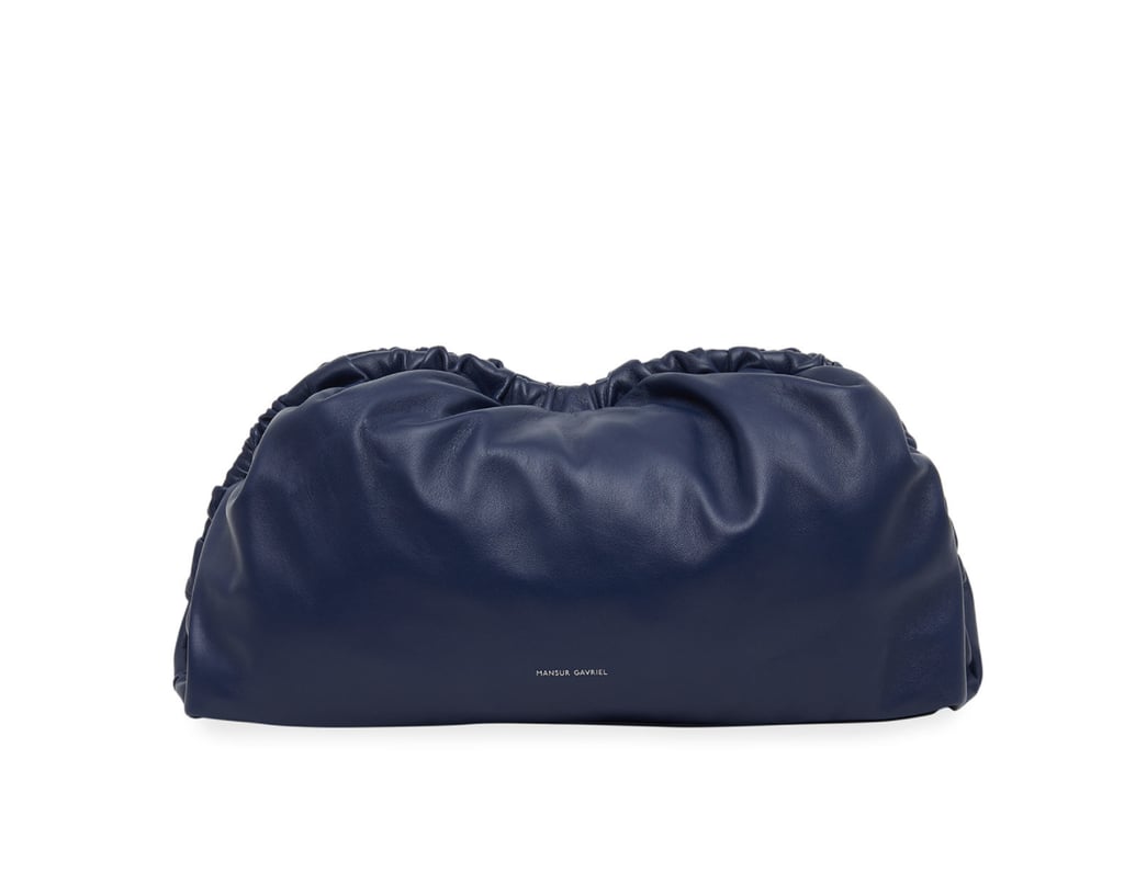 Mansur Gavriel Soft Ruffled Clutch Bag