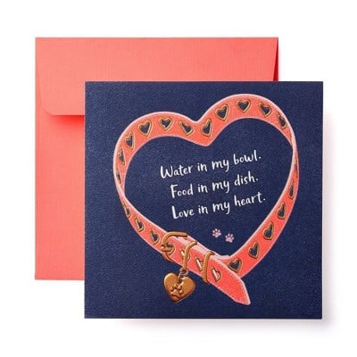 Cute Greeting Card From Dog for Mother's Day