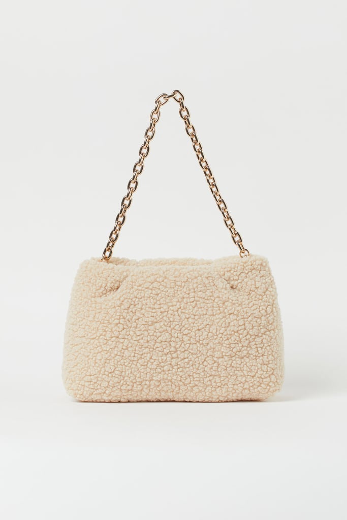 A Gorgeous Find: Faux Shearling Clutch Bag