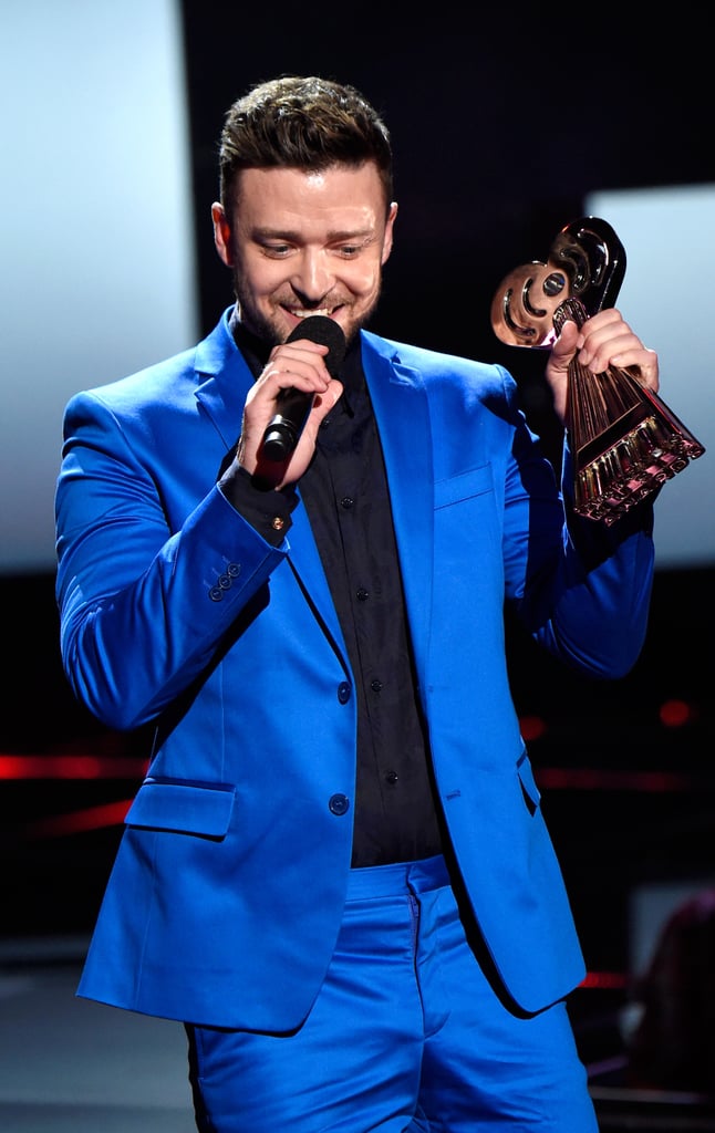 Justin Timberlake at the 2015 iHeartRadio Music Awards