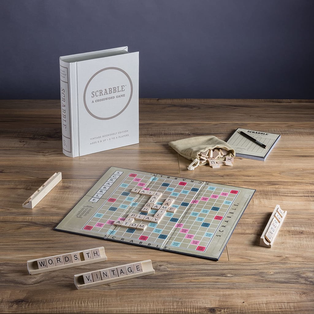 An Elevated Board Game: Scrabble Vintage Bookshelf Edition