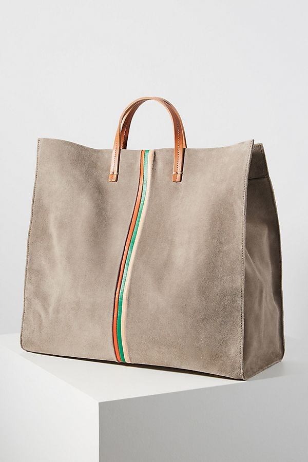 Clare V. Simple Stripe Tote Bag, 101 Travel Essentials From Anthropologie  That Are Too Pretty to Pass Up — See Ya at the Airport!