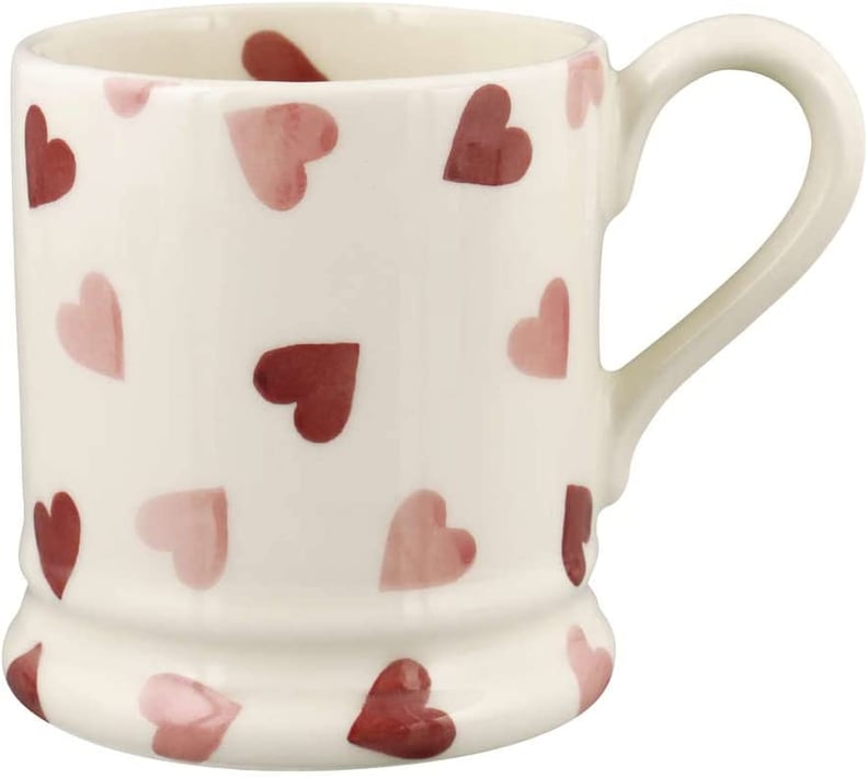 Cute Valentine's Gifts: Emma Bridgewater Handmade Ceramic Pink Hearts Mug