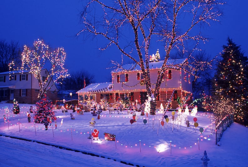 Admire Christmas Lights in Your Neighborhood