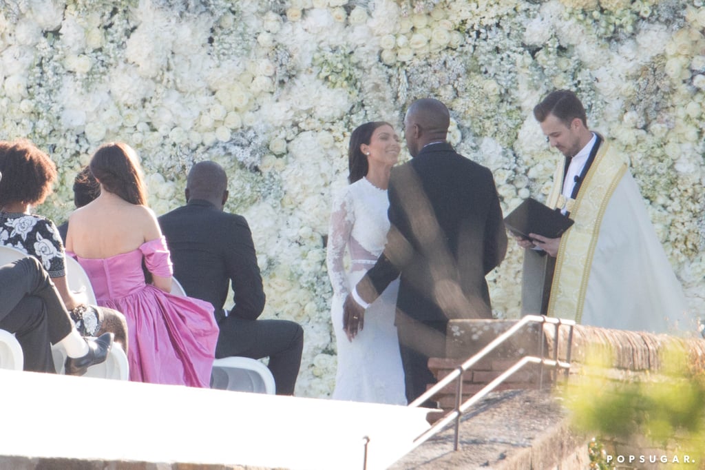 Kim Kardashian and Kanye West Wedding Pictures 2014
