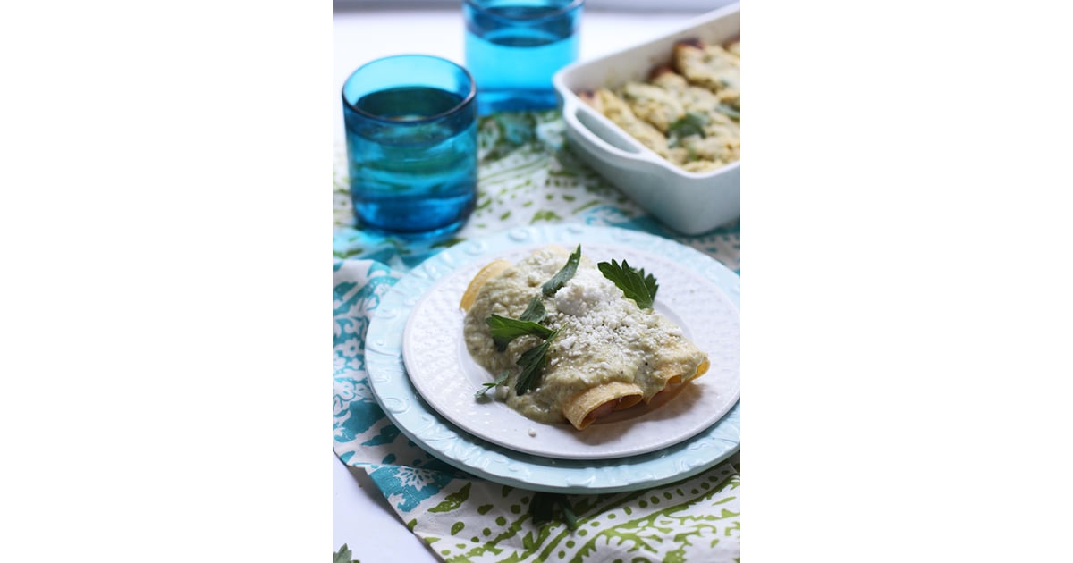 Shrimp Crab Enchiladas With Tomatillo Hatch Pepper Sauce Recipes With