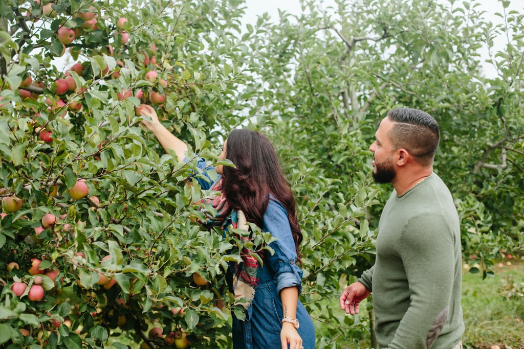 Apple Orchard Engagement Shoot