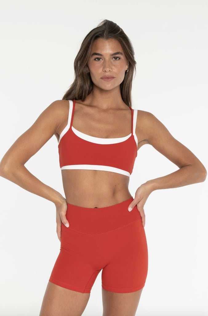 Form Layered Bra in Cherry