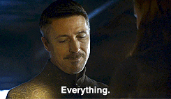 My response when someone asks what there is to like about Littlefinger: