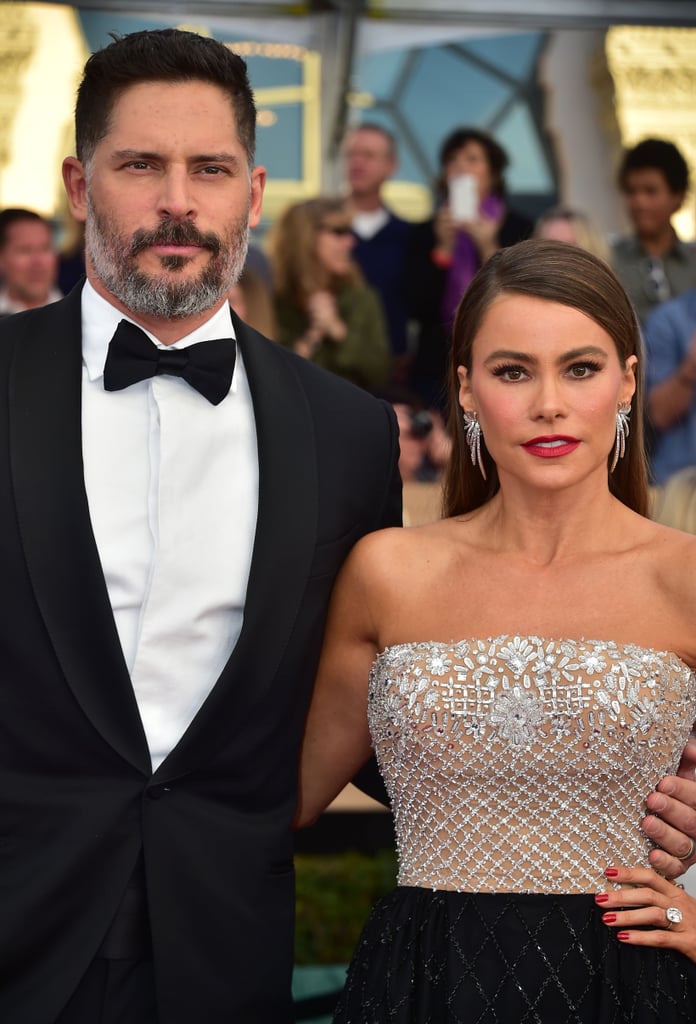 Sofia Vergara and Joe Manganiello at the 2017 SAG Awards
