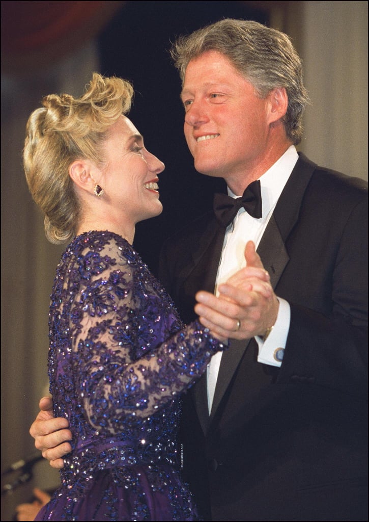 January 1993 Hillary Clinton Hair Evolution POPSUGAR Beauty Photo 12