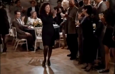 No dancing. It's even more awkward than awkward dancing is.