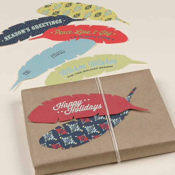 Feather Gift Tags