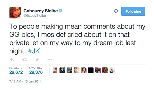 Gabourey Sidibe Shut Down All Her Haters With Just One Tweet