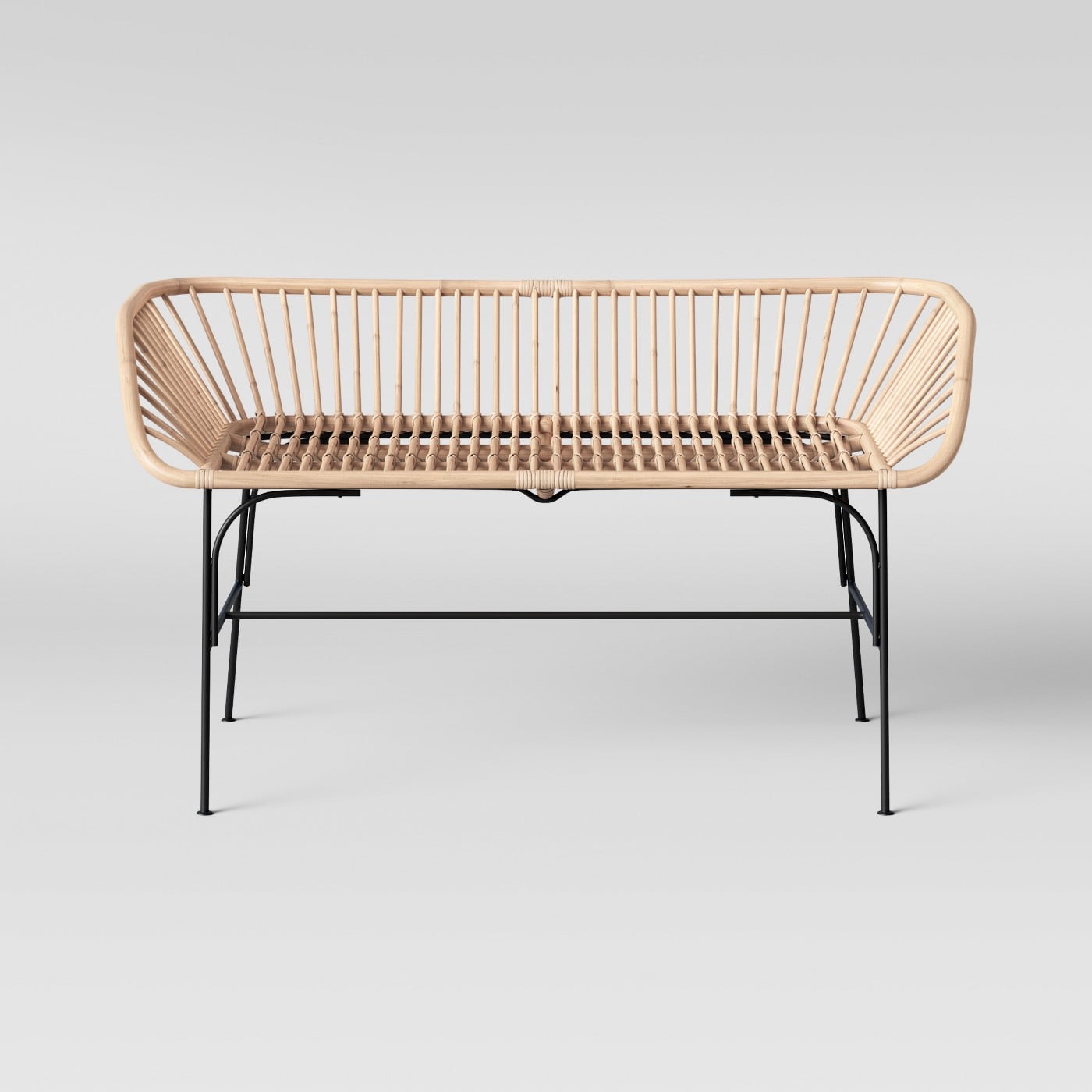 lupini rattan bench